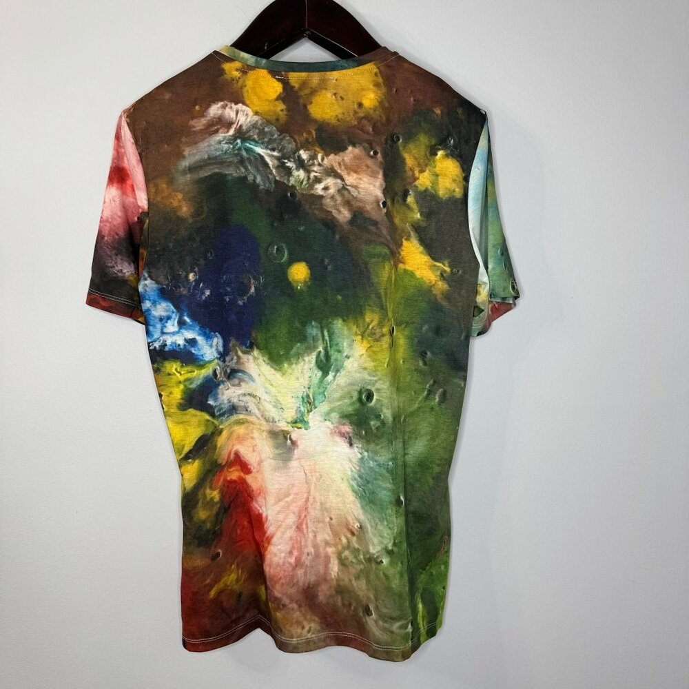 La Galeriste Yin Yang Wearable Art Colofull T-Shirt Size: M - Picture 5 of 8